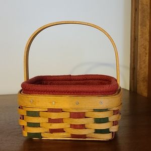 Longaberger Holiday Helper basket